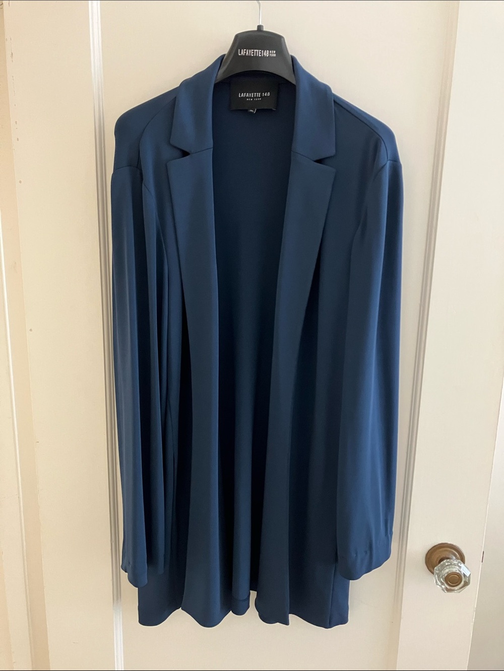 Stunning Lafayette 148 New York Blue Jacket